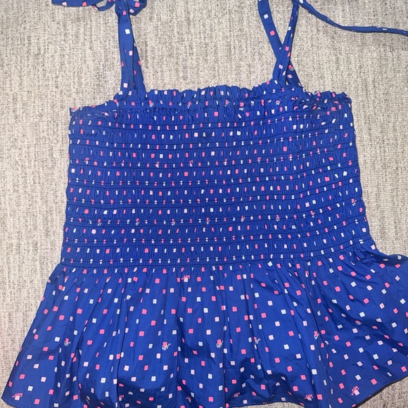 Lilly Pulitzer Rivera Smocked Top - Picture 2 of 4